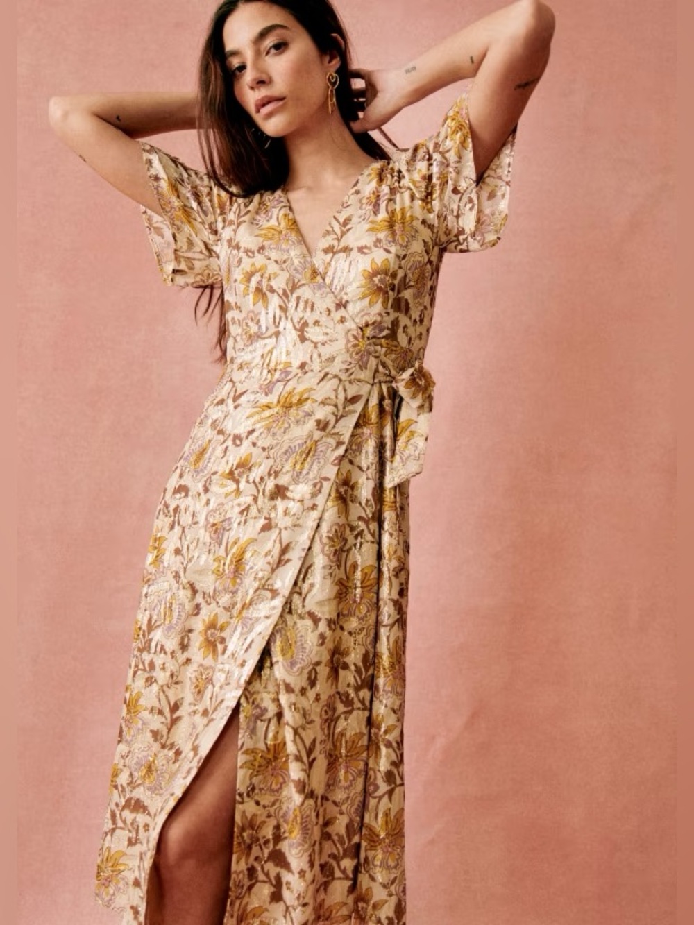 Sezane Sarah Dress in Miranda